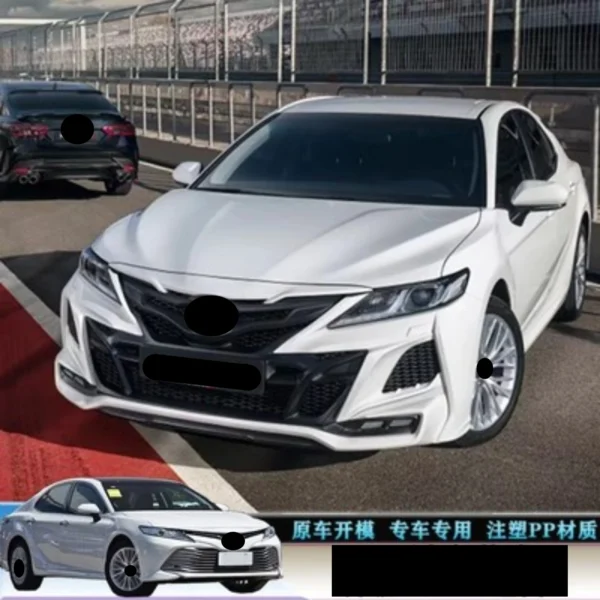 Assembly Modified Body Kit for Toyota Camry 8th Modified Front Rear Bumper Assembly ...